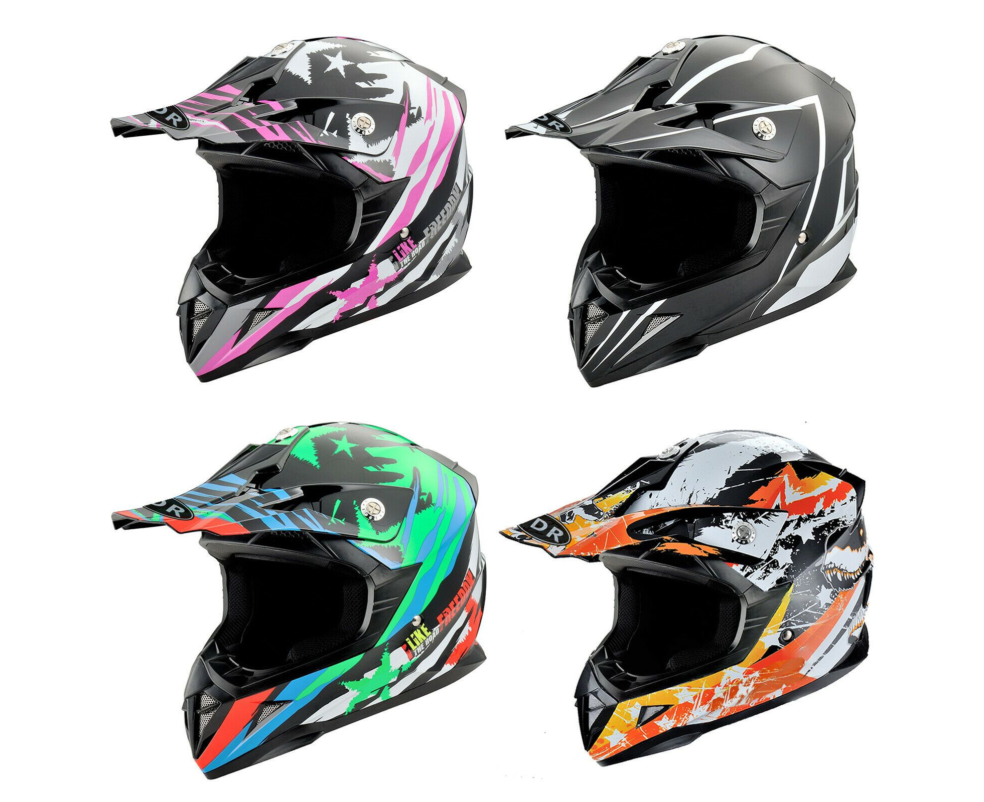 Junior motorbike helmet sale