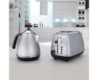 DeLonghi Stainless Steel Icona Toaster - CTO2003S - Silver