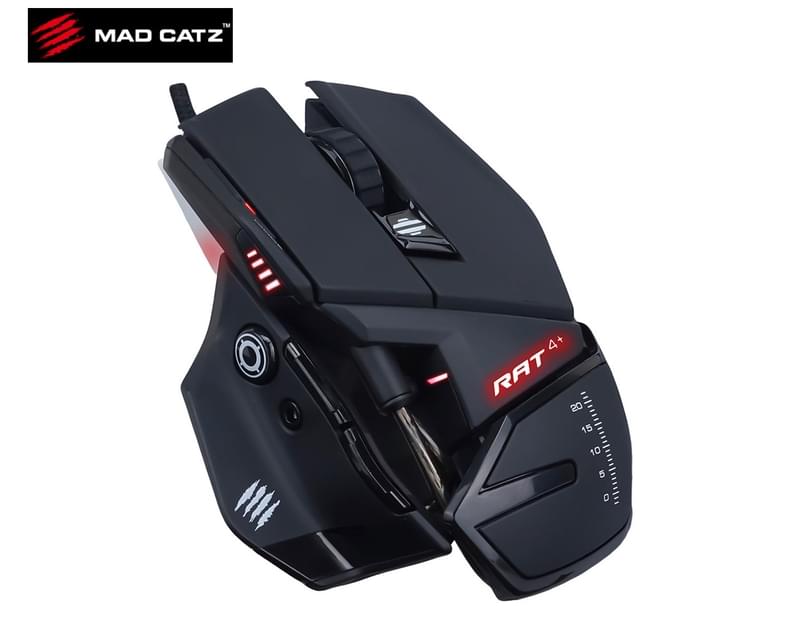 rat 8 optical gaming mouse