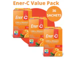 Ener-C Orange 36 Sachets VALUE PACK - 1000mg Vitamin C Per Sachet