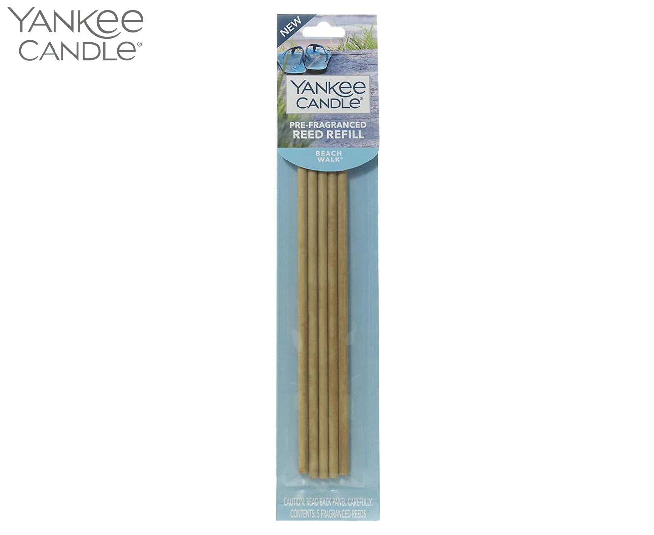 Yankee Candle Pre-Fragranced Reed Diffuser Refill - Beach Walk