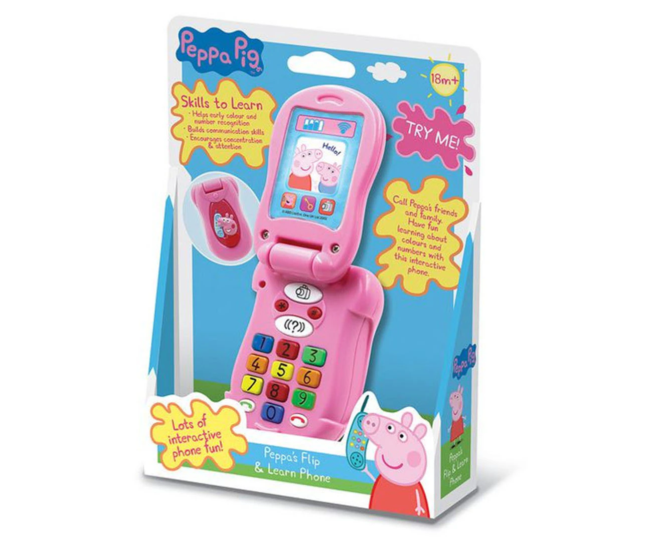 Peppa Pig Peppa's Flip & Learn Phone Toy