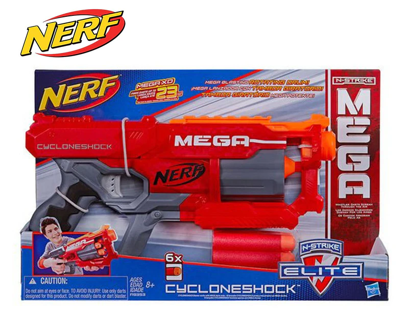 NERF N-Strike Elite Mega CycloneShock Blaster Toy