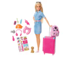 Barbie Travel Lead Doll Playset