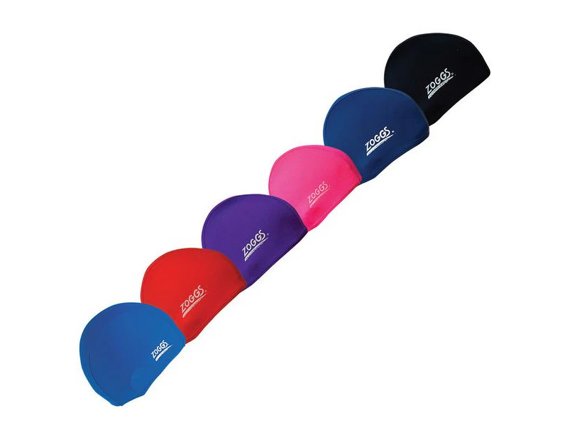 Zoggs Deluxe Stretch Swim Cap Assorted