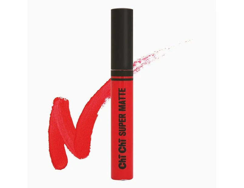 Chi Chi Super Matte Liquid Lipstick - Red