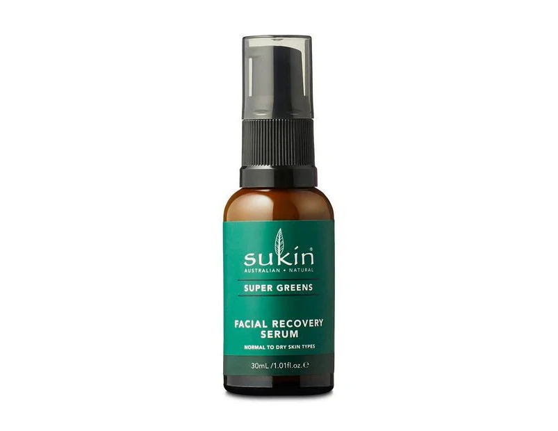 Sukin Facial Recovery Serum - Super Greens 30ml