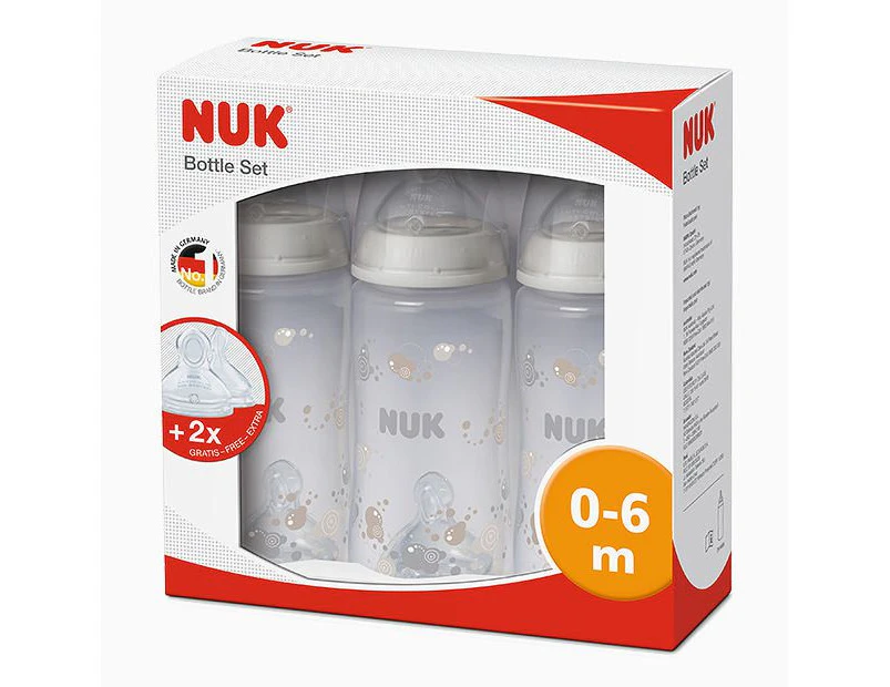 NUK Trio Bottle Set