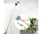 Boomjoy L7P Microfiber Telescoping Duster Extendable Stainless Steel Pole Washable 3