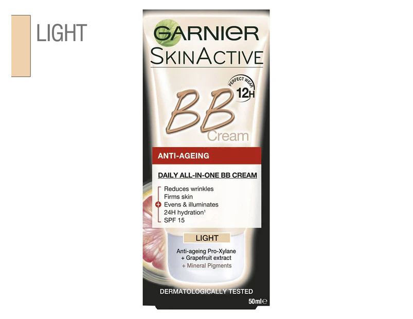 Garnier Skin Active Anti-Ageing BB Cream 50mL - Light