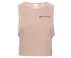 Tommy Hilfiger Sport Women's Logo Cropped Tank Top - Dusty Pink