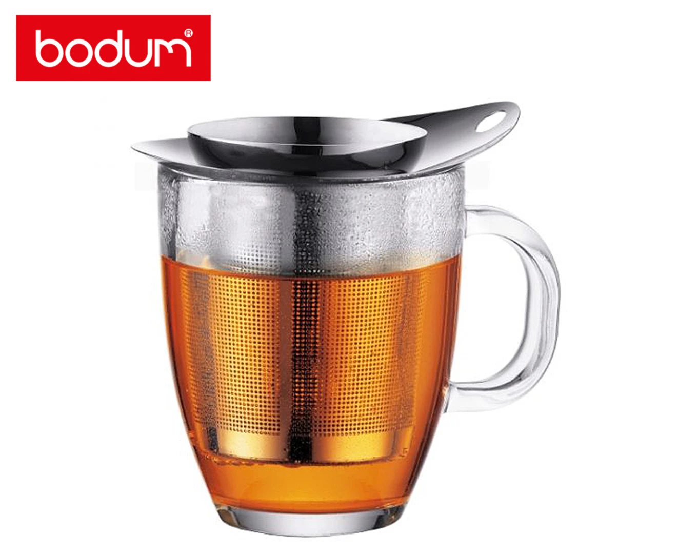 Bodum 350mL Yo-Yo Mug Set With Tea Strainer