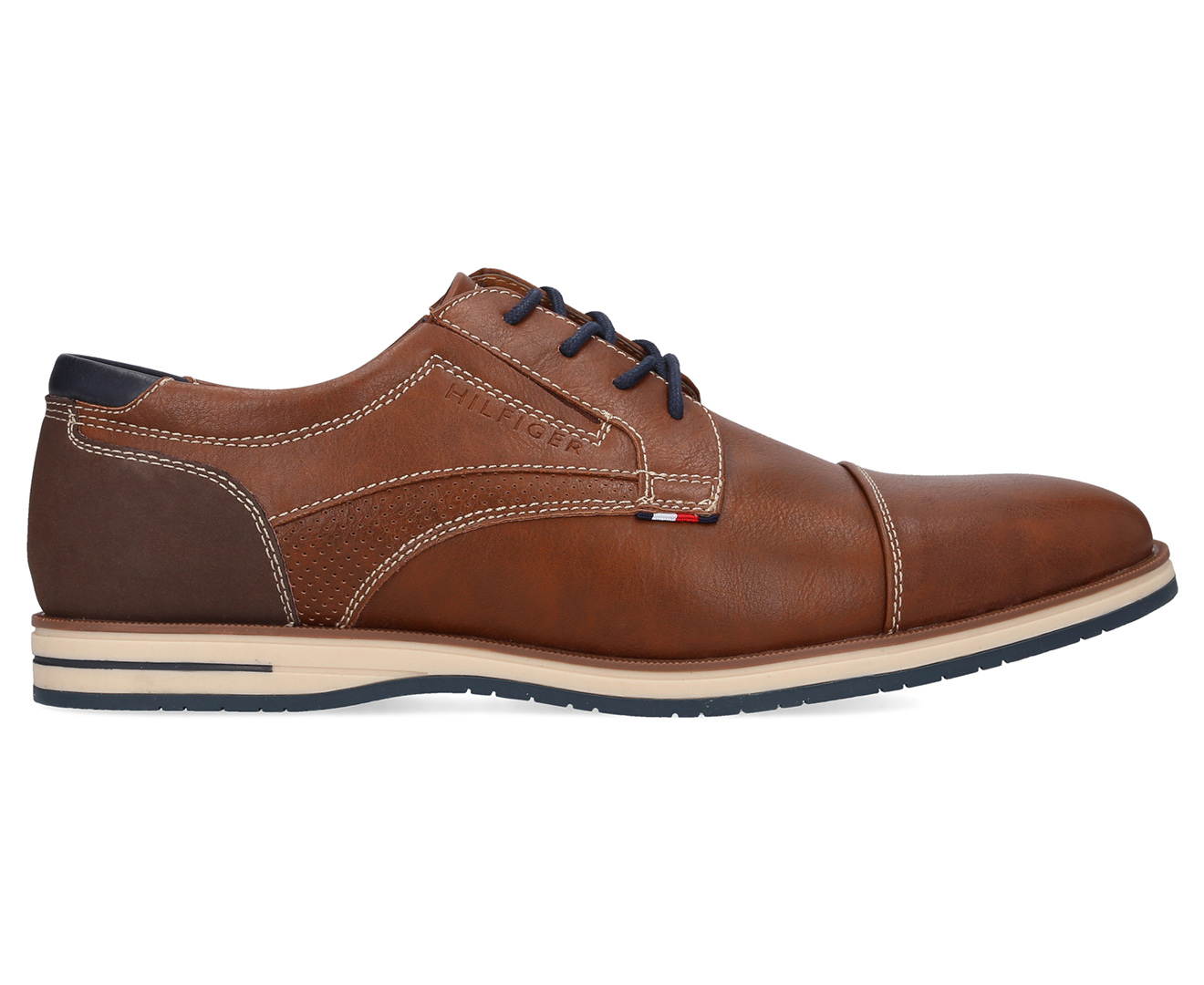 tommy hilfiger men's essential suede lace up derby oxfords