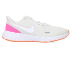 Nike Women's Revolution 5 Running Shoes - Platinum Tint/White-Pink Blast