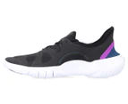 Nike Women's Free RN 5.0 Running Shoes - Black/Vivid Purple