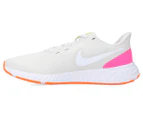 Nike Women's Revolution 5 Running Shoes - Platinum Tint/White-Pink Blast