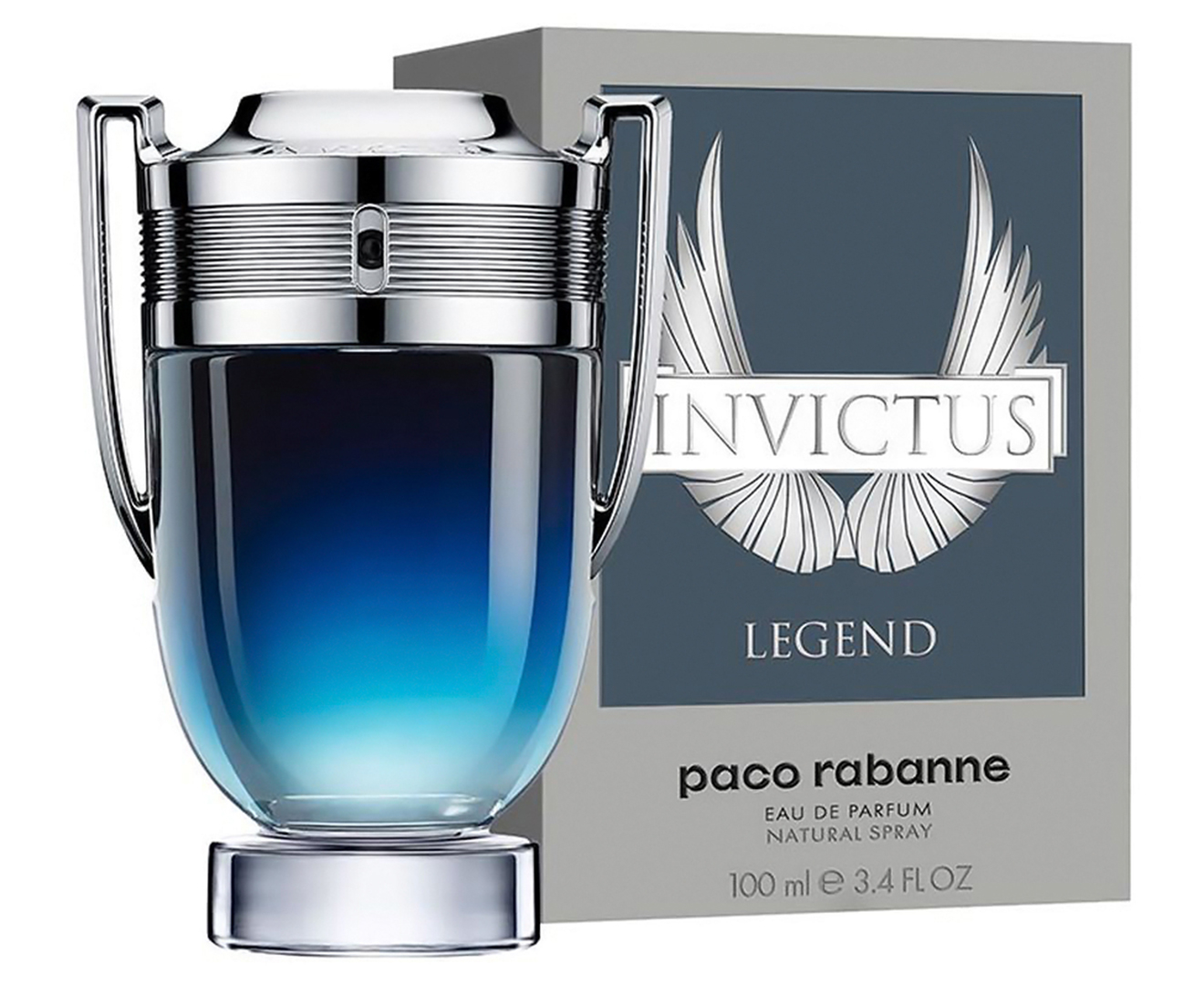 Paco Rabanne Invictus Legend For Men EDP Perfume 100mL | Catch.com.au