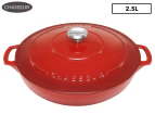 Chasseur 30cm / 2.5L Round Casserole Dish - Inferno Red