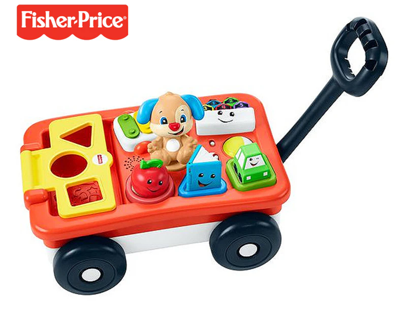 Fisher-Price Laugh & Learn Pull & Play Learning Wagon Playset