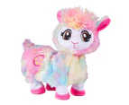 ZURU Pets Alive Bonnie The Booty Shakin' Llama - Rainbow - Pink