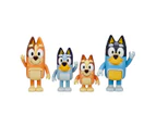 Bluey: 4 Pack Figure Set Assorted - Blue