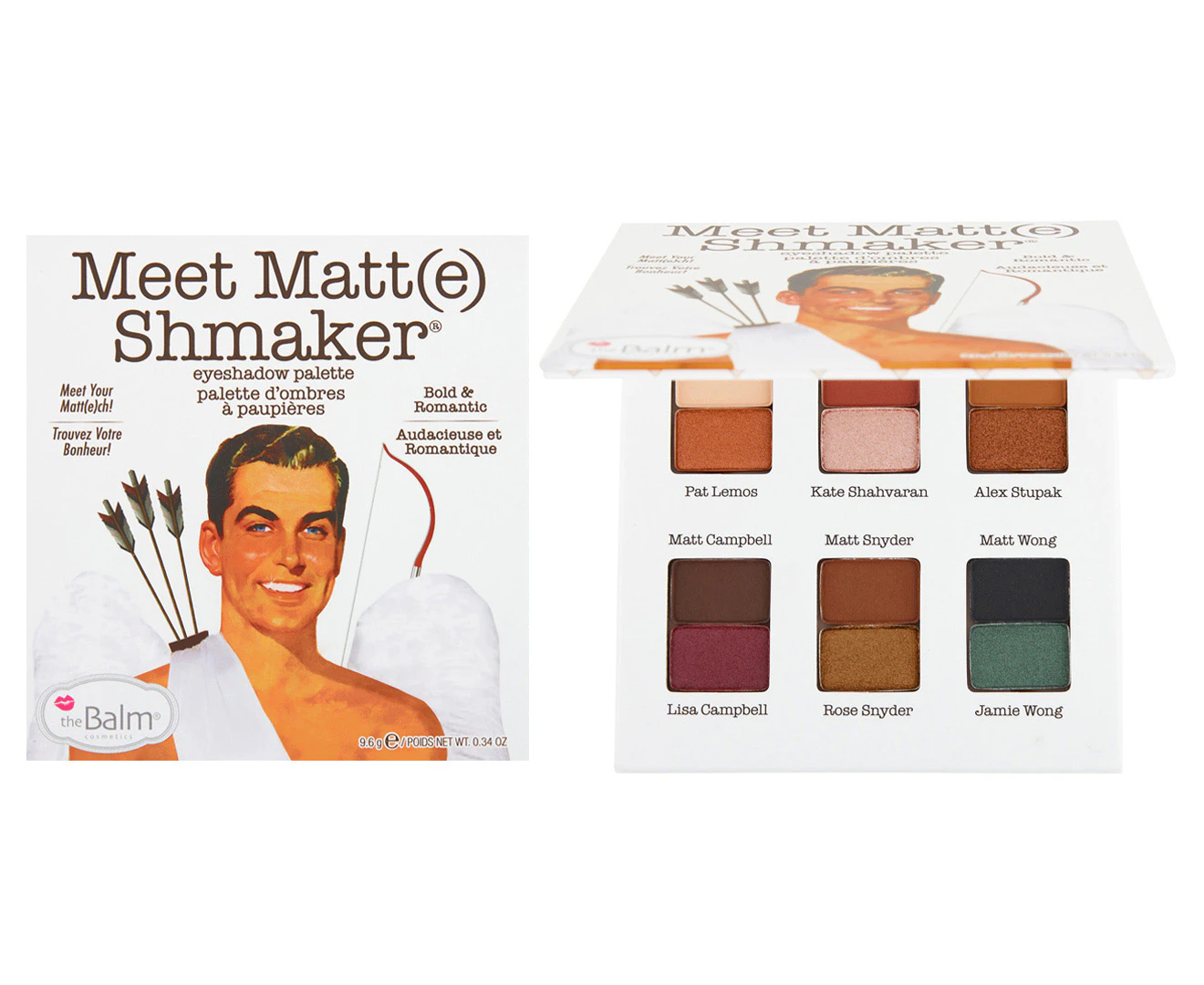 theBalm Meet Matt(e) Shmaker Eyeshadow Palette 9.6g