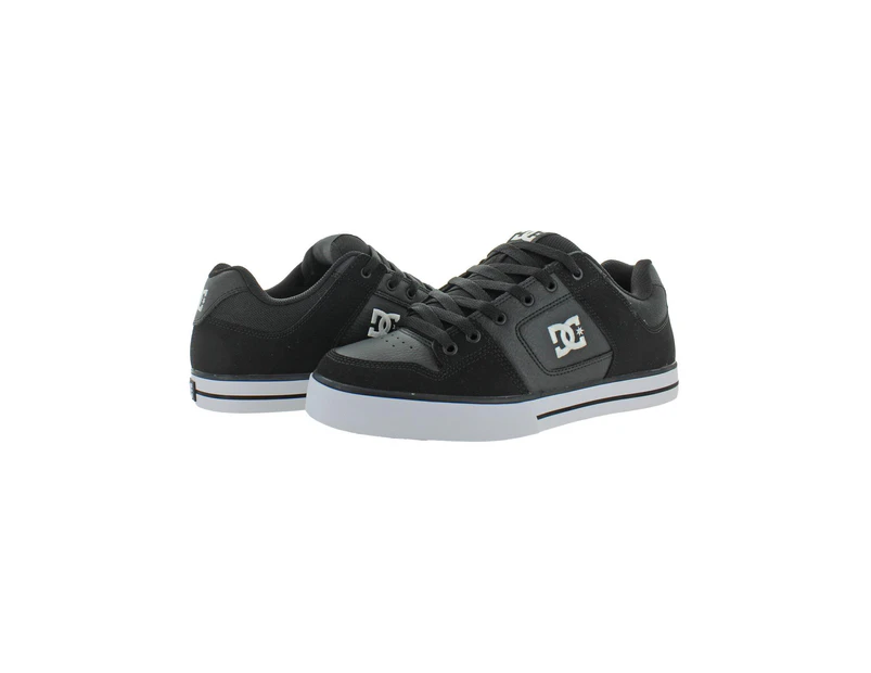 Dc Men's Athletic Shoes Pure - Color: Black/Black/White