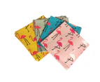 Dexam Set of 4 Flamingo Cloth Napkins