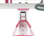 Ergovida Children's B202 Elfin Height Adjustable Desk & Chair Set - Pink