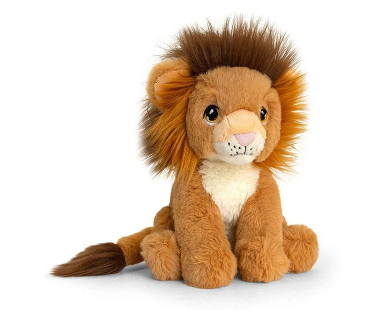 Keeleco 18cm Lion Kids/Children/Toddler Animal Soft Plush Stuffed Toy Brown 3y+