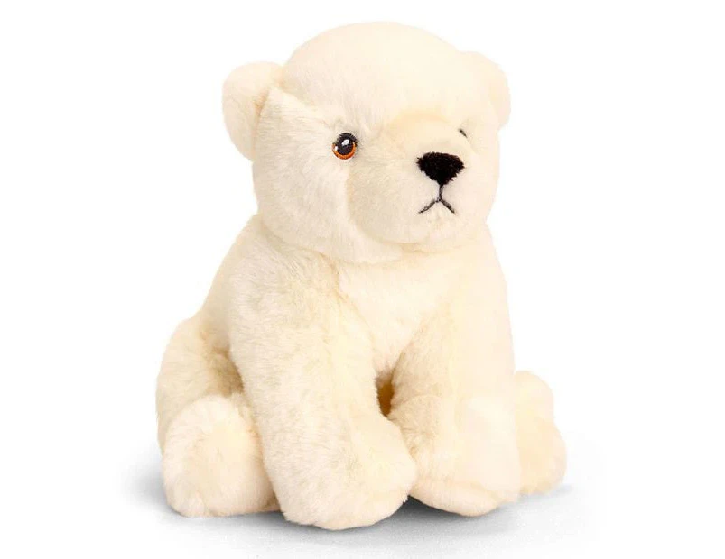 Keeleco 18cm Polar Bear Kids/Toddler Soft Animal Plush Stuffed Toy 3y+ Cream