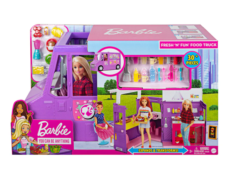 Barbie Fresh 'N' Fun Food Truck Playset