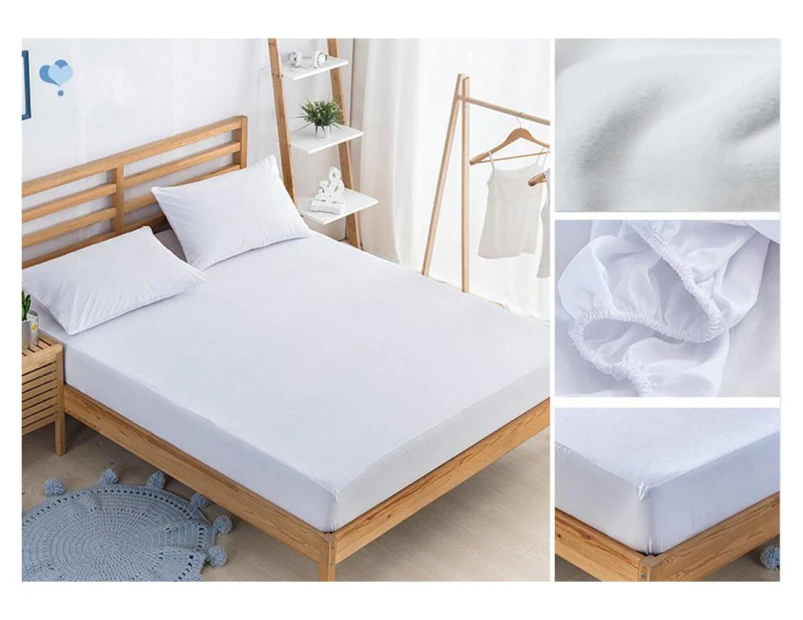 Thermal Fleece Waterproof Mattress Protector King