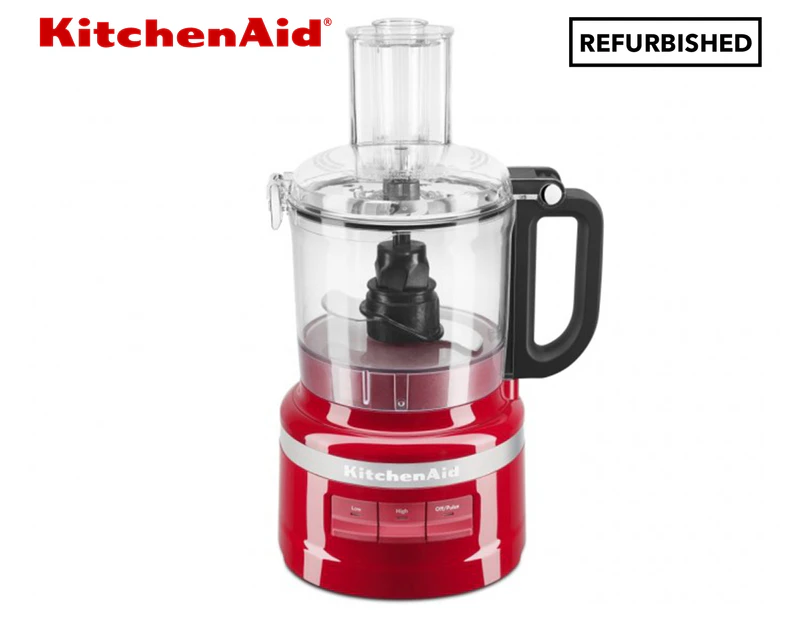 KitchenAid KFP0719 7-Cup Food Processor REFURB - Empire Red