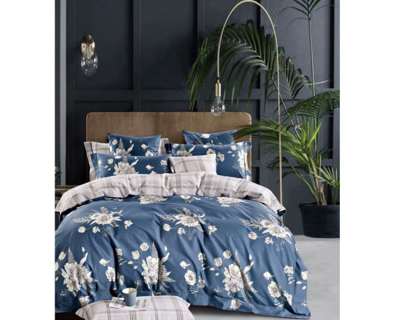 Luxury Printed Pure Cotton King Quilt Cover Set-Bloom