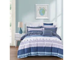 Luxury Printed Pure Cotton Double Quilt Cover Set-Olympic