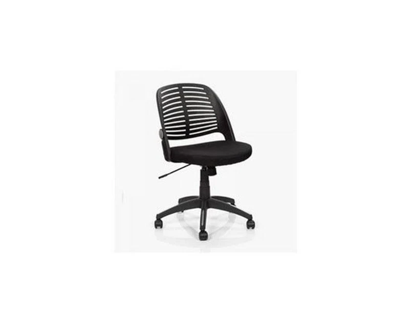 Office Chair Mesh Fabric Seat - Black/Black