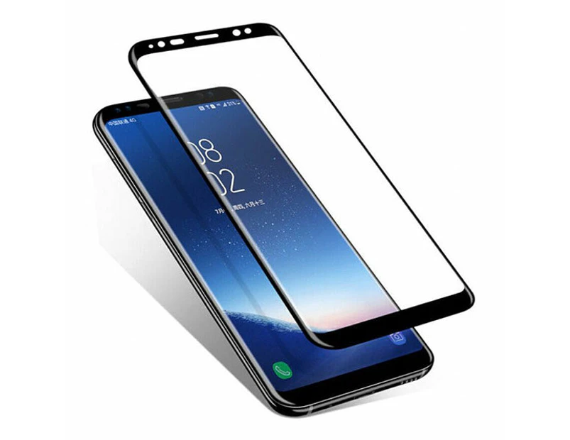 Full Cover 3D Tempered Glass Screen Protector For S9 Plus