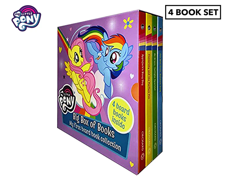 My Little Pony Big Box of Board Books 4-Book Set