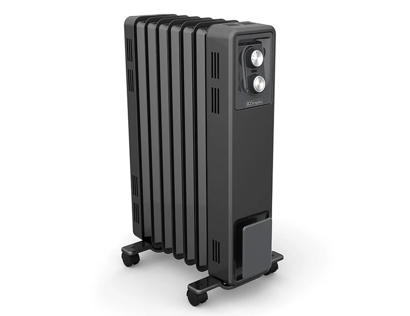 Dimplex 1500W Oil Free Portable Column Heater/Heating/Thermostat Black