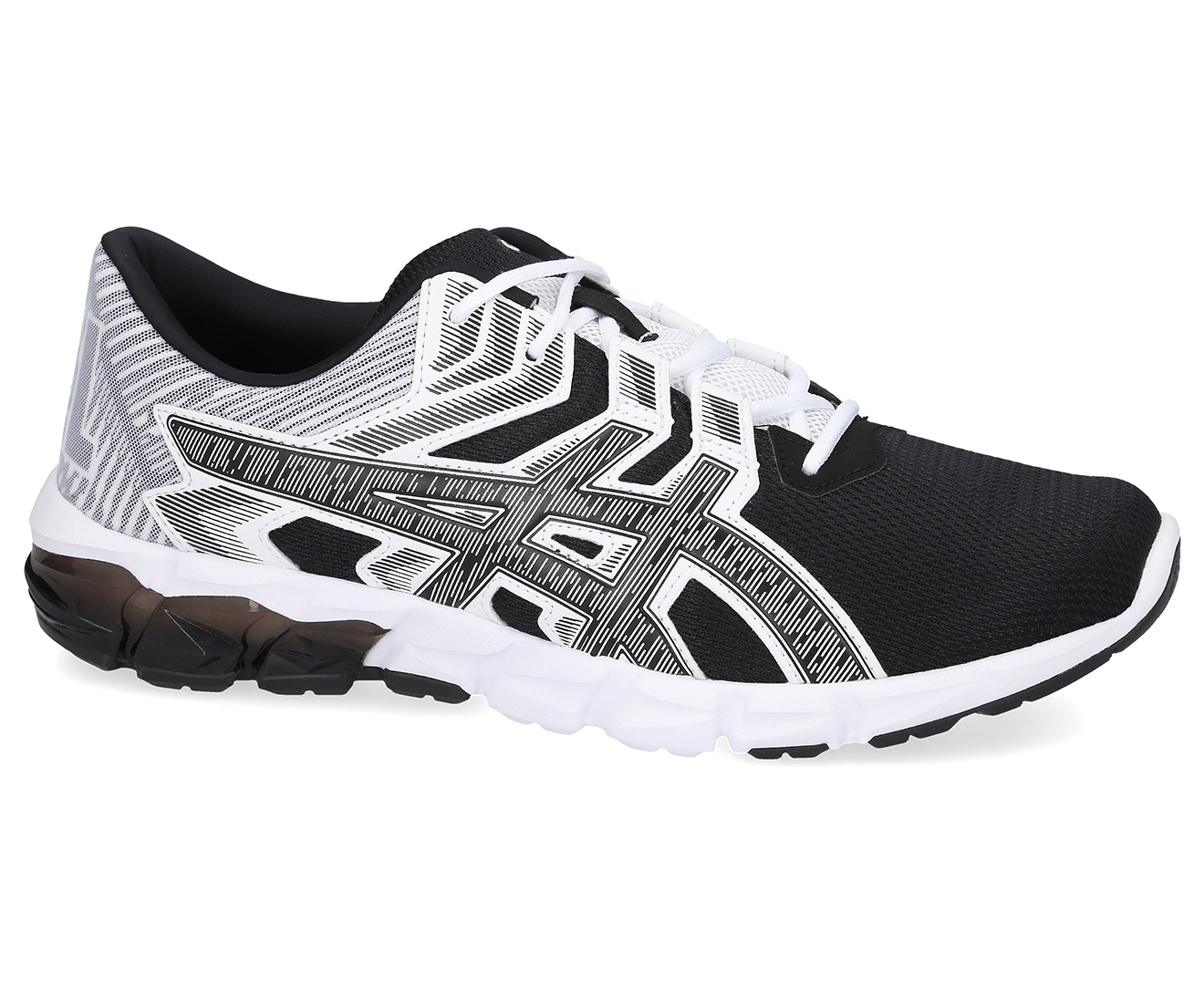 ASICS Men's Gel-Quantum 90 2 Sportstyle Sneakers - Black/White | Catch ...