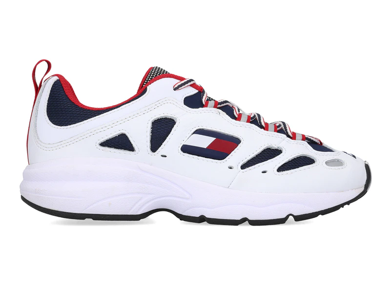 Tommy Hilfiger Men's Heritage Retro Sneakers - White/Red/Blue