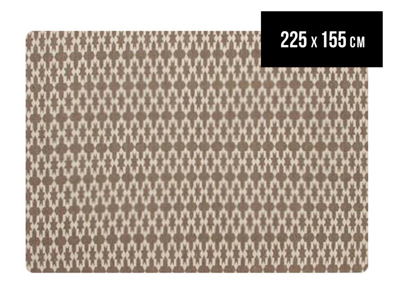 Broadway Rug Co. 225x155cm Nomad Abstract Rectangle Rug - Beige