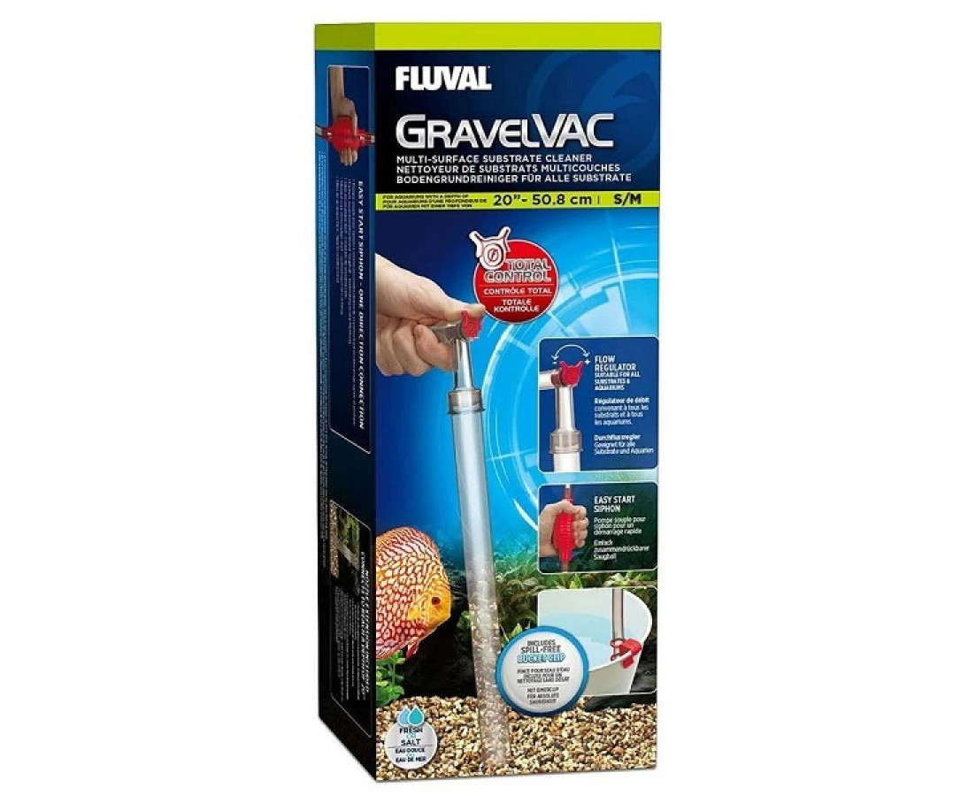 Fluval Gravel Vac Substrate Cleaner Small/Medium Gravelvac