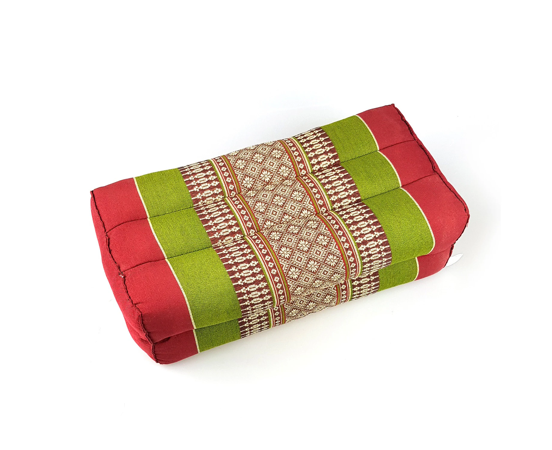 [MANGO TREES] Yoga Block Meditation Cushion Pillows Pilates Prop Bolster Red