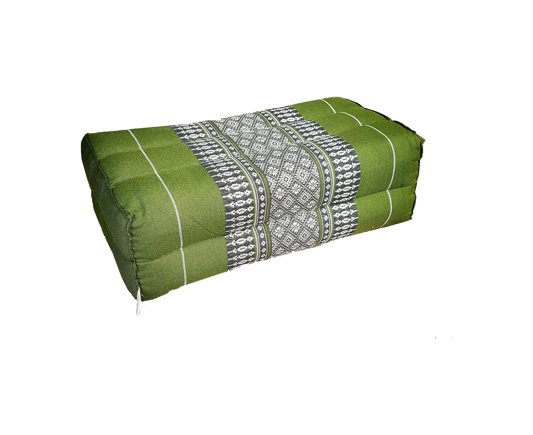 [MANGO TREES] Yoga Block Meditation Cushion Pillows Pilates Prop Bolster Green