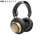 House of Marley Exodus Wireless Over-Ear Headphones - Black/Gold 1