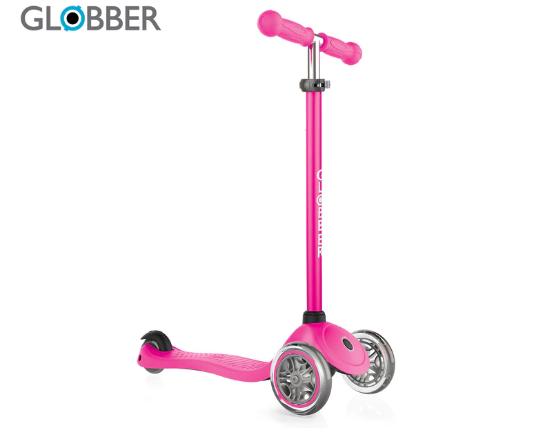 Globber Primo V2 Kids' Scooter - Neon Pink