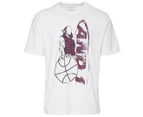 AND1 Men's All Game Tee / T-Shirt / Tshirt - Stark White