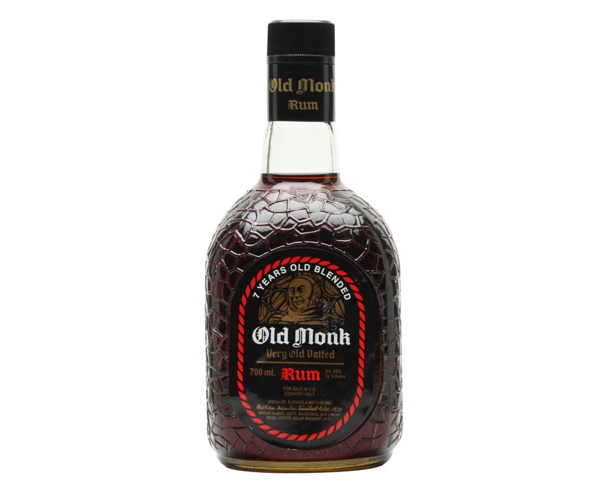 Old Monk 7 Year Old Rum 700mL (2 Bottles DEAL)